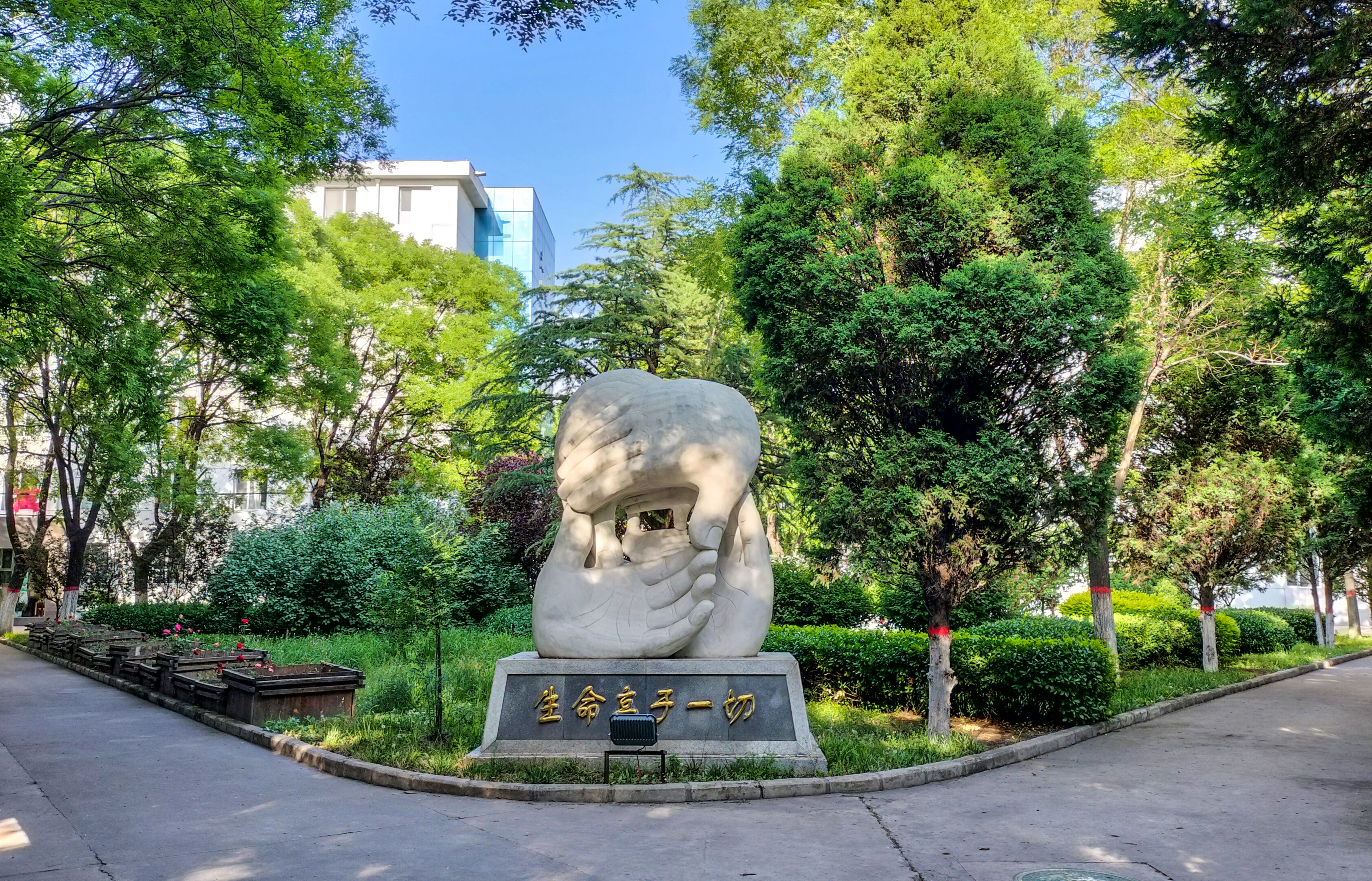 常村煤礦一角